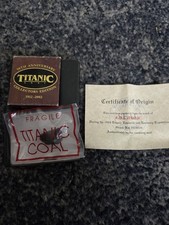RMS Titanic Coal Fragment