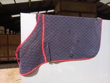 Colin Cook Thoroughbred Clothing. Thermatex Cooler. Blue And Navy. 5" 9'. Thick