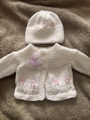Hand knitted baby - baby, set
