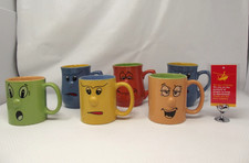 Trade Winds Funny Faces Mugs X 6                            #5    LM8b