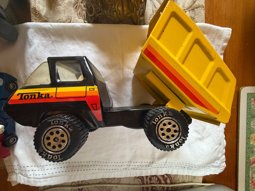 Vintage tonka dump - dump, truck