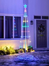 8-foot Multifunction Waterfall Outdoor Christmas Light RRP £89.99