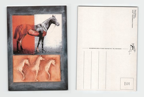 Postcard modern art horse - postcard,