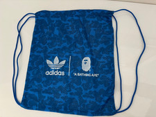 adidas Blue DRAWSTRING PE BAG - FOOTBALL SPORTS SCHOOL - GYM BAG