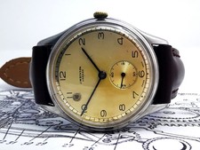 J. W. BENSON Vintage Mechanical Watch with Tropical Dial