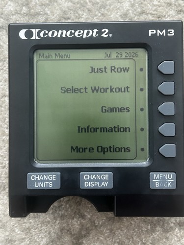 Concept pm3 rowing - 2,