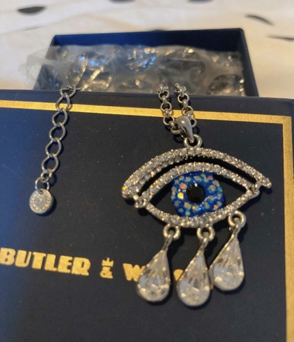 Butler wilson necklace eye - &,