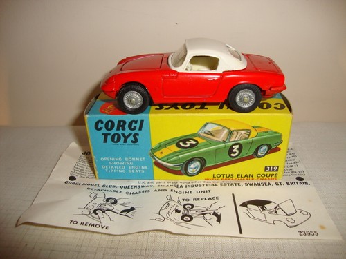 Corgi toys 319 - toys, lotus