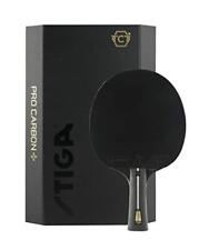 STIGA Pro Carbon + Table Tennis Bat for Advanced Offensive Players, ITTF