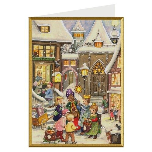 Children carol singing - carol, richard