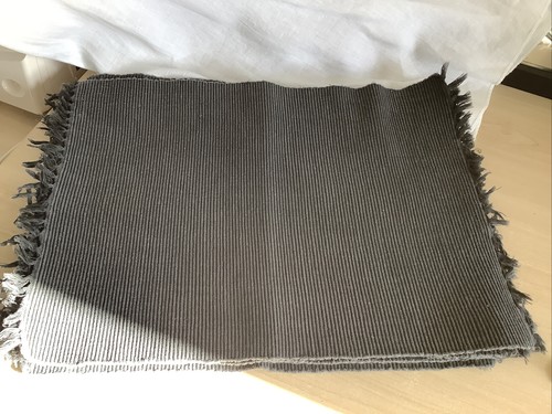 Grey ikea cloth table mats - grey,