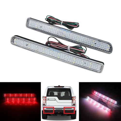 Led rear bumper reflector - led,