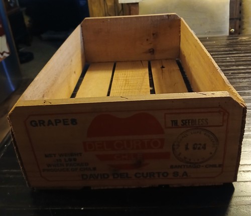 Vintage wooden david - wooden, del