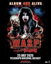 W.A.S.P Tour 2025 Poster,
