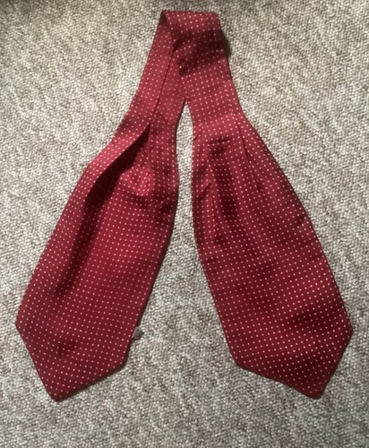 Men silk ascot cravat - men's,