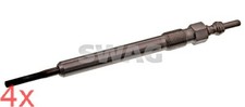 SWAG Glow Plug x4 pcs Fits