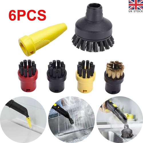 6pcs round brushes - nozzle, for