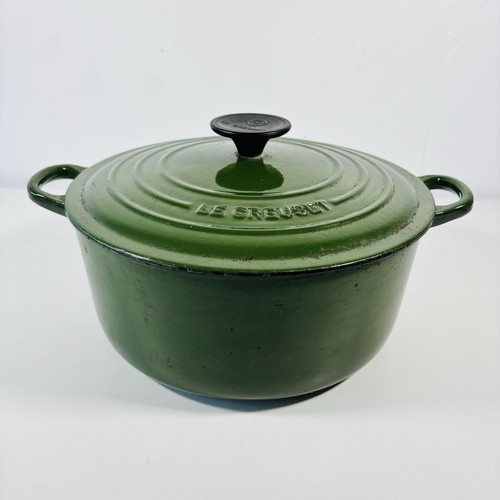 Vintage creuset green - le,