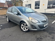 2013-13 vauxhall corsa 1.2sxi 5dr hatchback in grey