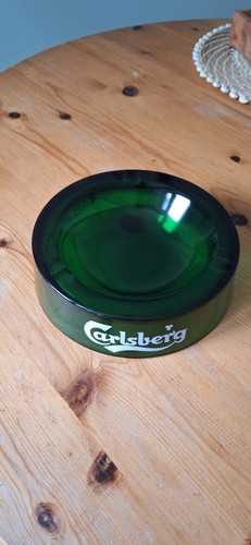 Carlsberg vintage green glass - carlsberg,