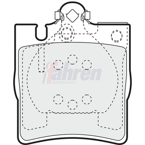Brake pads for mercedes - pads,