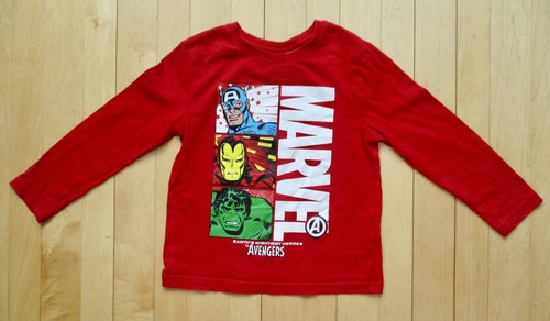 Marvel avengers red shirt - marvel, t-shirt