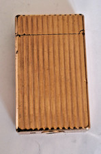 ST Dupont gold plated ribbed