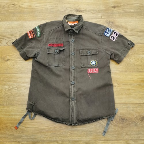 Superdry army shirt mens - army,
