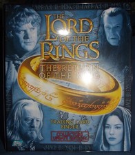 Topps Lord Of The Rings: Return Of The King Update Binder + 9 card set VGC 2004