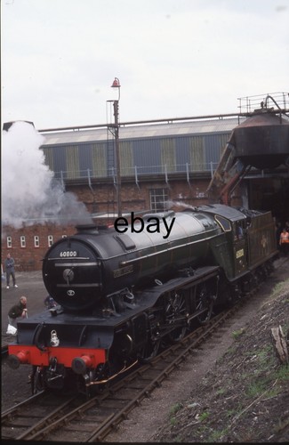 35mm railway slide br steam - railway,