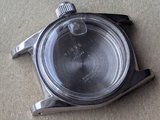 Vintage 1960's Titus Calypsomatic 7085 'Big Crown' Diver CASE/CROWN/CRYSTAL ONLY