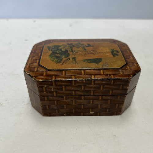 Antique spool box - , 19th