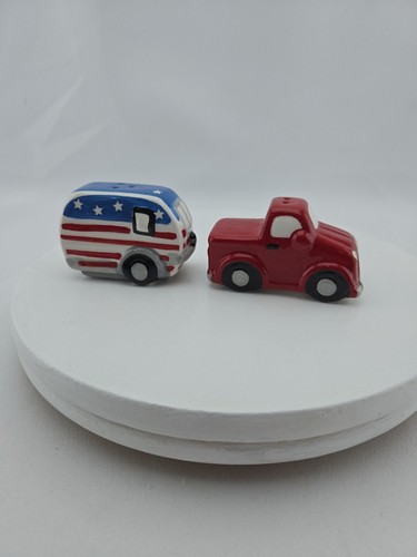 Red pickup truck - pickup,