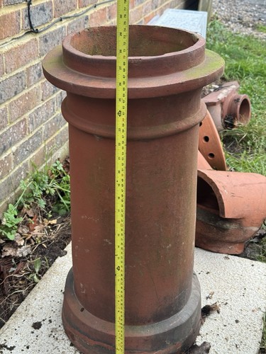 Clay chimney pot - clay,