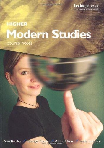 Higher modern studies course - higher,