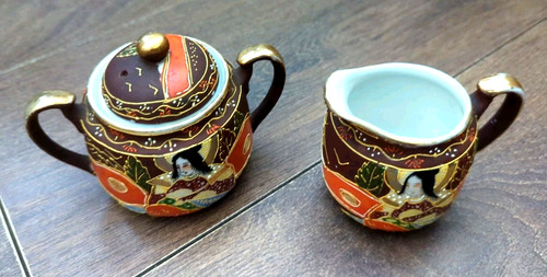 Antique japanese satsuma ware - japanese,