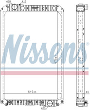 NISSENS Coolant Radiator
