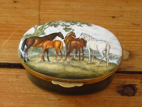 Crummles pretty vintage enamel - crummles,