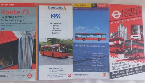 Selection bus leaflets tfl - selection,