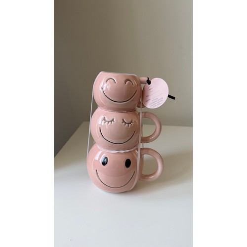 Blush smiley face - blush, stacking