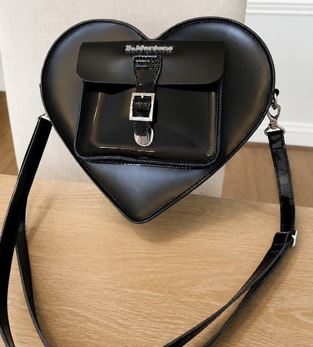 Martens heart bag in black - martens,