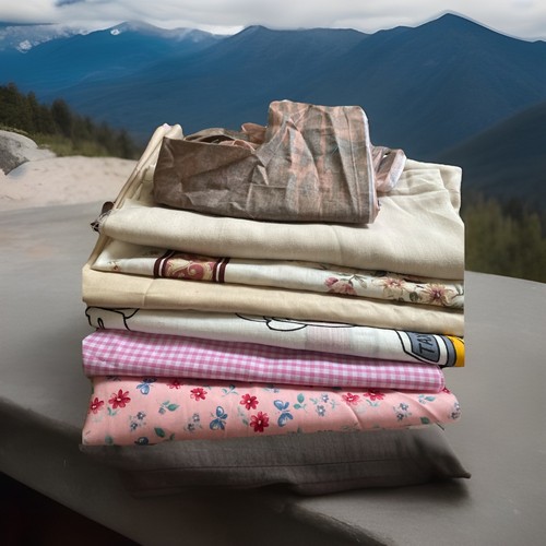 Mixed fabric scrap - fabric,
