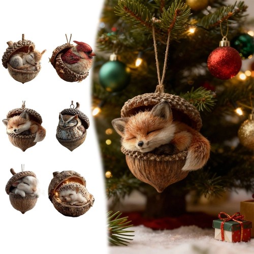 Forest animal acorn - 2d,