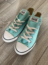 Kids all star converse cyan