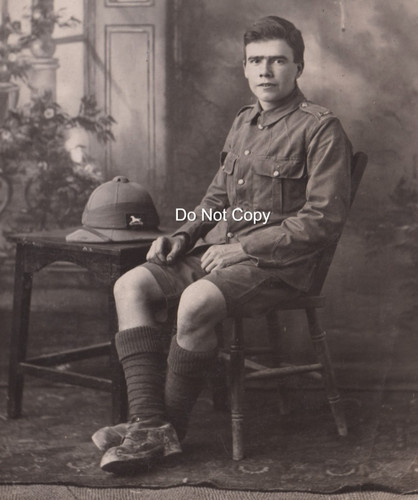 Ww1 rppc photo west - ww1, yorkshire