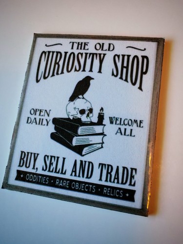 The old curiosity shop - the, sign