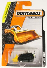 MINT ON CARD MATCHBOX 111 MINI DOZER SKID STEER MISSION MBX CONSTRUCTION BPL