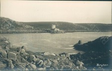 Bryher Gibson & sons of scilly isles real photo local publisher