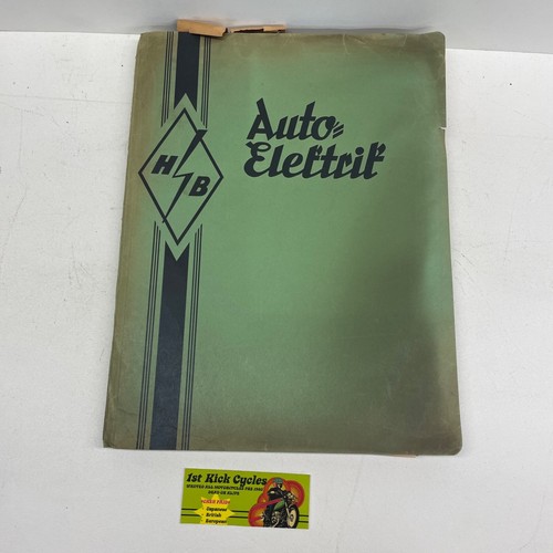 Vintage auto electric - h&b,