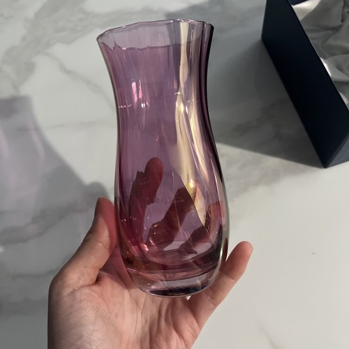 Bohemia crystal ruby - ruby, vase